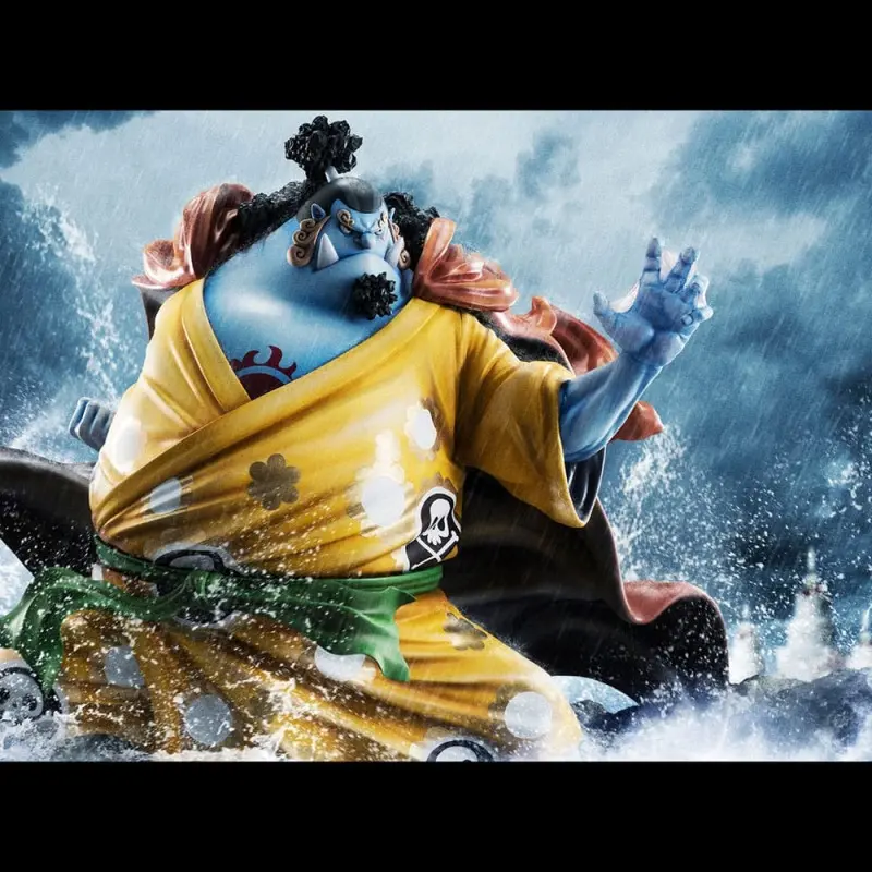 One Piece statuette PVC Portrait Of Pirates SA-MAXIMUM Knight of the Sea Jinbe Limited Reprint 25 cm     | 4535123716522