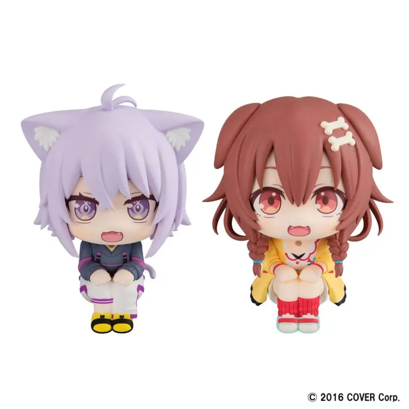 Hololive Production statuette PVC Look Up Korone Inugami & Okayu Nekomata 11 cm | 4535123834530