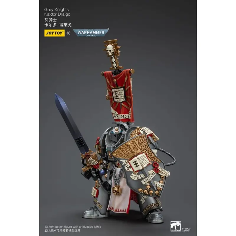 Warhammer 40k figurine 1/18 Grey Knights Kaldor Draigo 14 cm | 6927054400201