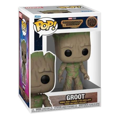 licence : Marvel  Les Gardiens de la Galaxie Vol. 3 
produit : Figurine Funko POP! Animation Vinyl Groot 9 cm
marque : Funko