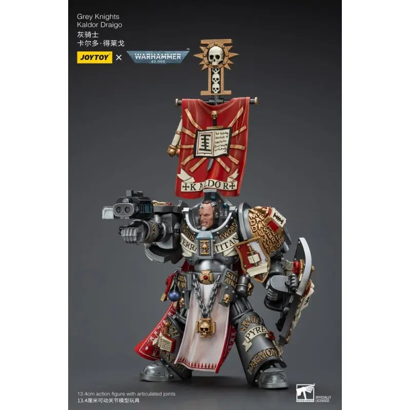Warhammer 40k figurine 1/18 Grey Knights Kaldor Draigo 14 cm | 6927054400201
