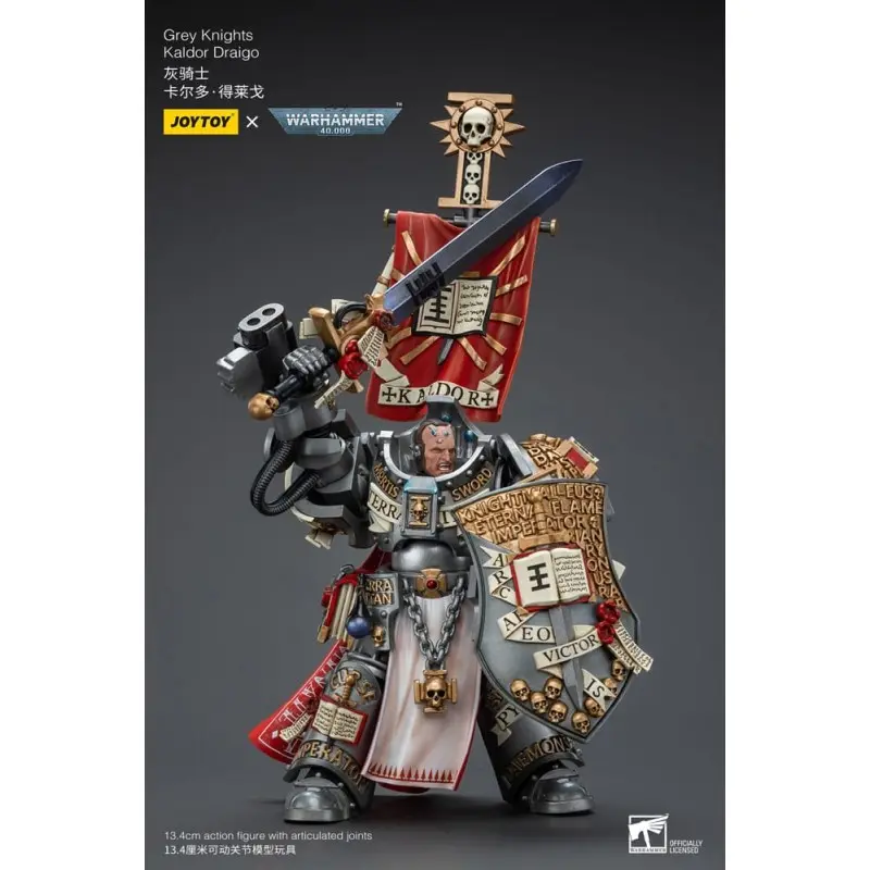 Warhammer 40k figurine 1/18 Grey Knights Kaldor Draigo 14 cm | 6927054400201