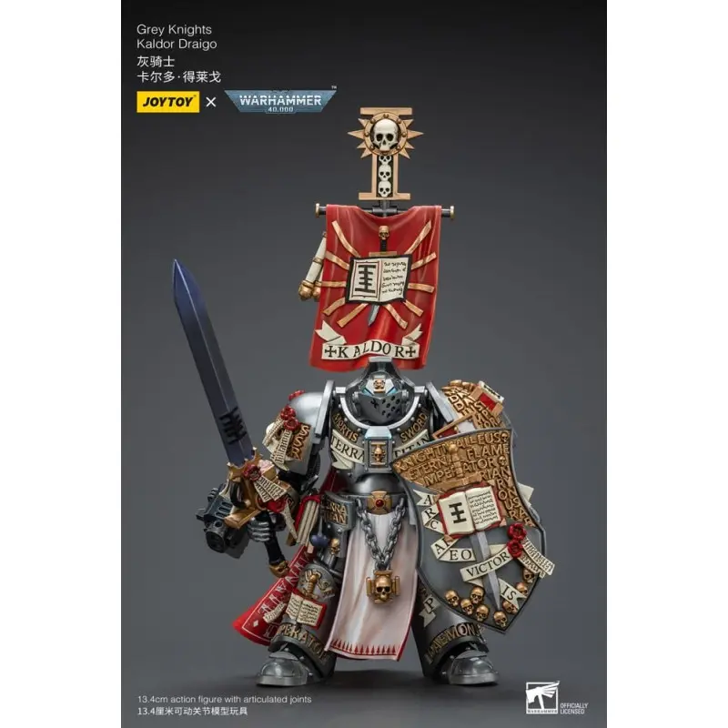 Warhammer 40k figurine 1/18 Grey Knights Kaldor Draigo 14 cm | 6927054400201