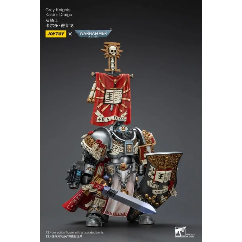 Warhammer 40k figurine 1/18 Grey Knights Kaldor Draigo 14 cm | 6927054400201