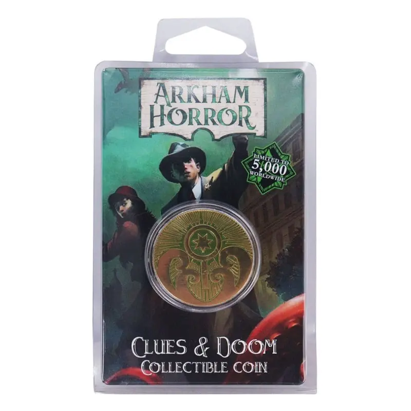 Arkham Horror pièce de collection Clues & Doom Limited Edition | 5060948291408