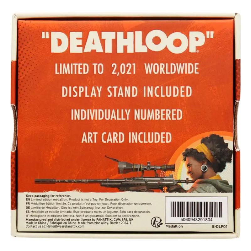 Deathloop réplique Trinket Medallion Limited Edition  | 5060948291804