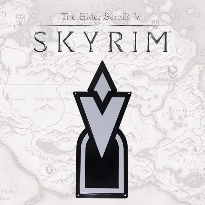 Elder Scrolls Skyrim panneau métal Skyrim Quest Marker | 5060662469114