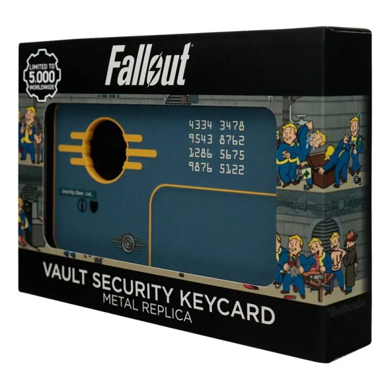 Fallout réplique Vault Security Keycard Limited Edition    | 5060948293648