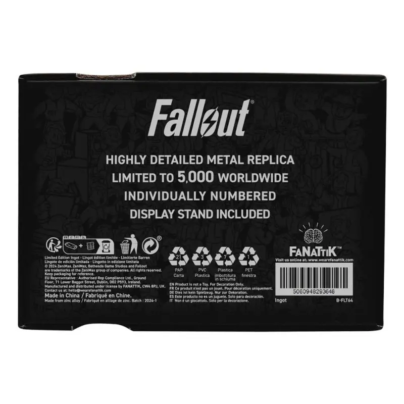 Fallout réplique Vault Security Keycard Limited Edition    | 5060948293648