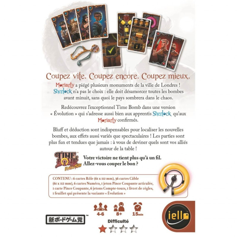 jeu : Time Bomb Evolution - Iello - Mini Games
éditeur : Iello