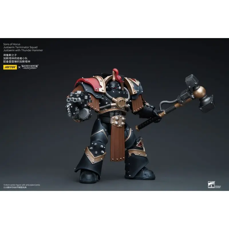Warhammer The Horus Heresy figurine 1/18 Sons of Horus Justaerin Terminator Squad Justaerin with Thunder Hammer 12 cm  | 6973130379732