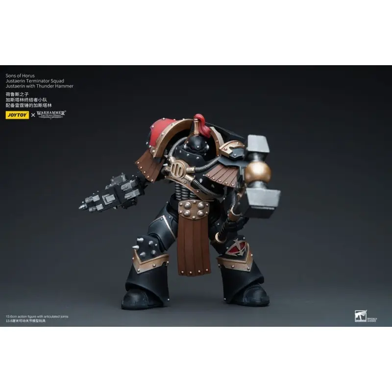 Warhammer The Horus Heresy figurine 1/18 Sons of Horus Justaerin Terminator Squad Justaerin with Thunder Hammer 12 cm  | 6973130379732