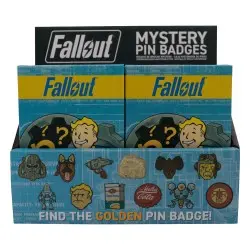 Fallout présentoir Pin's Mystery Pin Badge (12) | 5060948294386