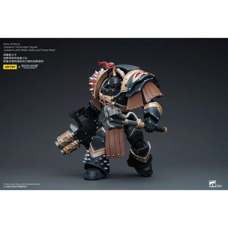 Warhammer The Horus Heresy figurine 1/18 Sons of Horus Justaerin Terminator Squad Justaerin with Multi-melta and Power MauL 1... | 6973130379749