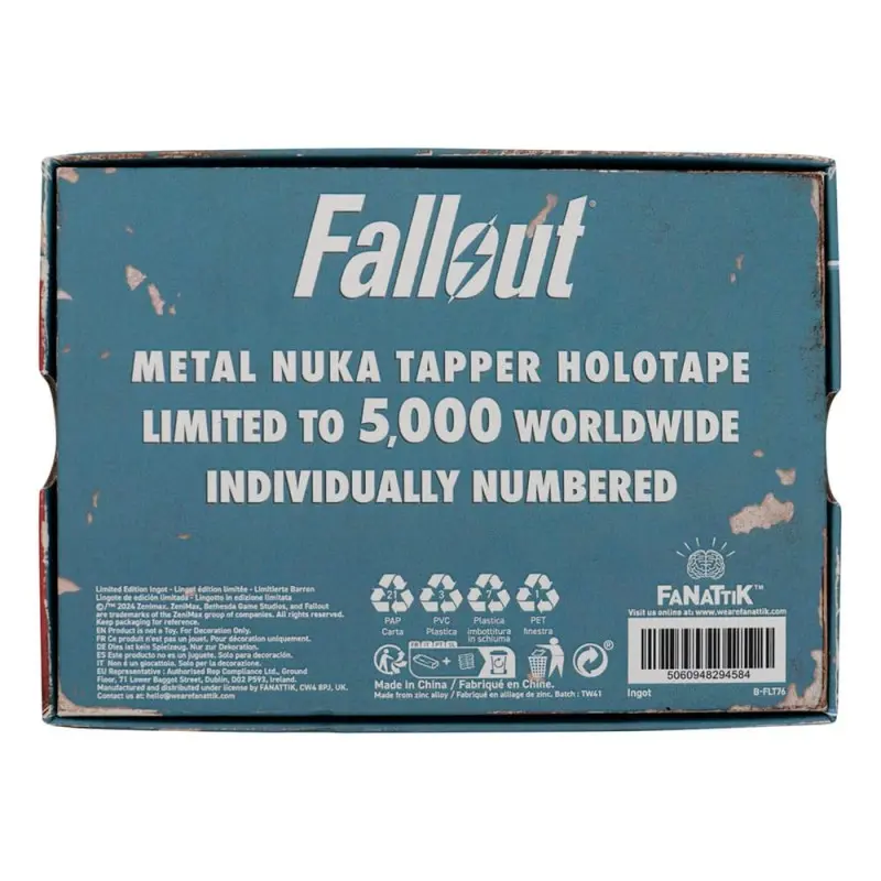 Fallout réplique Nuka Tapper Holotape | 5060948294584