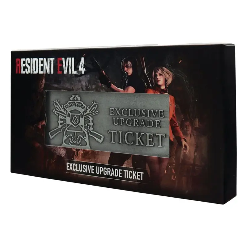 Resident Evil 4 réplique 1/1 Metal Exclusive Upgrade Ticket | 5060948294676