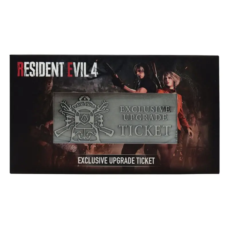 Resident Evil 4 réplique 1/1 Metal Exclusive Upgrade Ticket | 5060948294676