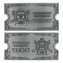 Resident Evil 4 réplique 1/1 Metal Exclusive Upgrade Ticket | 5060948294676