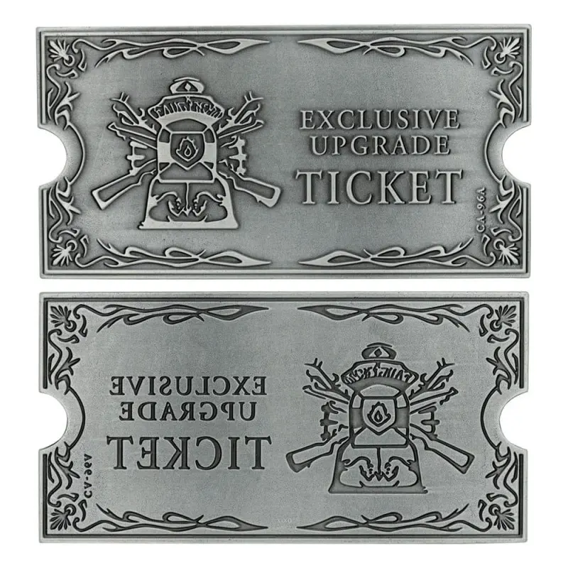 Resident Evil 4 réplique 1/1 Metal Exclusive Upgrade Ticket | 5060948294676