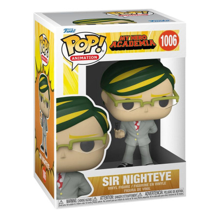 licence : My Hero Academia
produit : My Hero Academia Figurine Funko POP! Animation Vinyl Sir Nighteye 9 cm
marque : Funko