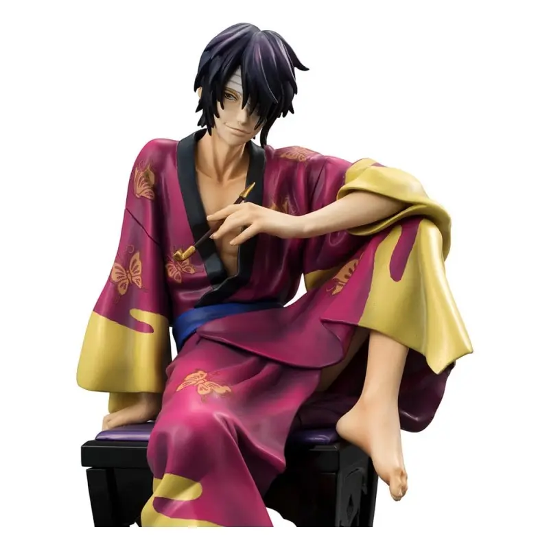 Gintama série G.E.M. statuette PVC 1/8 Takasugi Shinsuke Tsuya 20th Anniversary Ver. 20 cm | 4535123837074