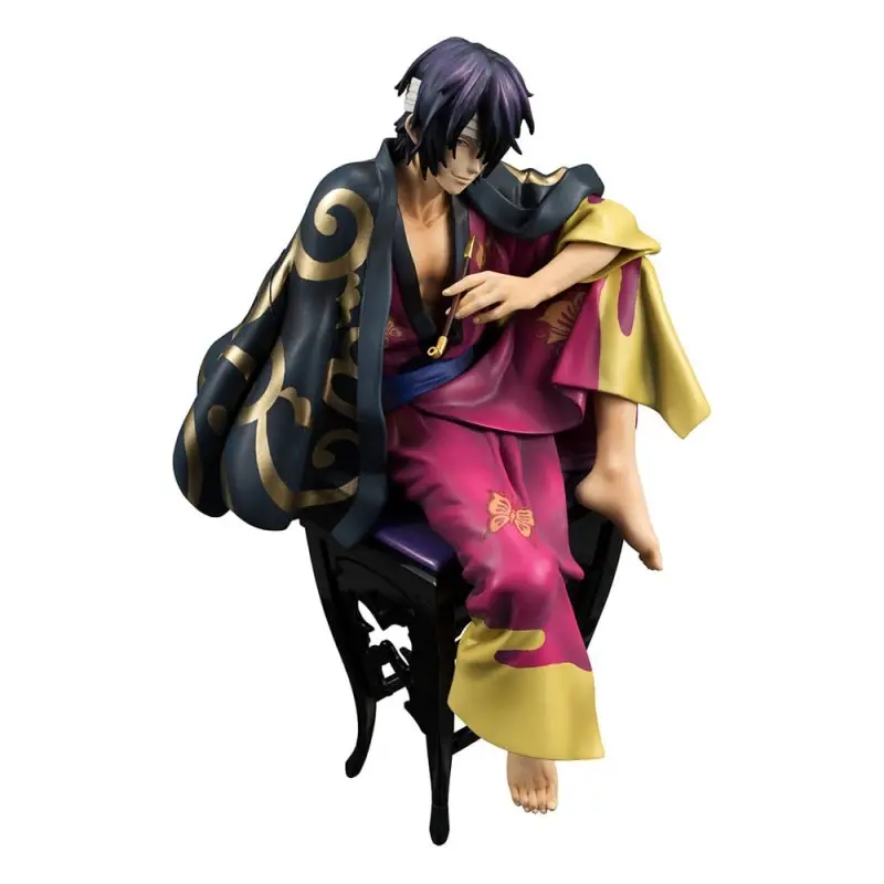 Gintama série G.E.M. statuette PVC 1/8 Takasugi Shinsuke Tsuya 20th Anniversary Ver. 20 cm | 4535123837074