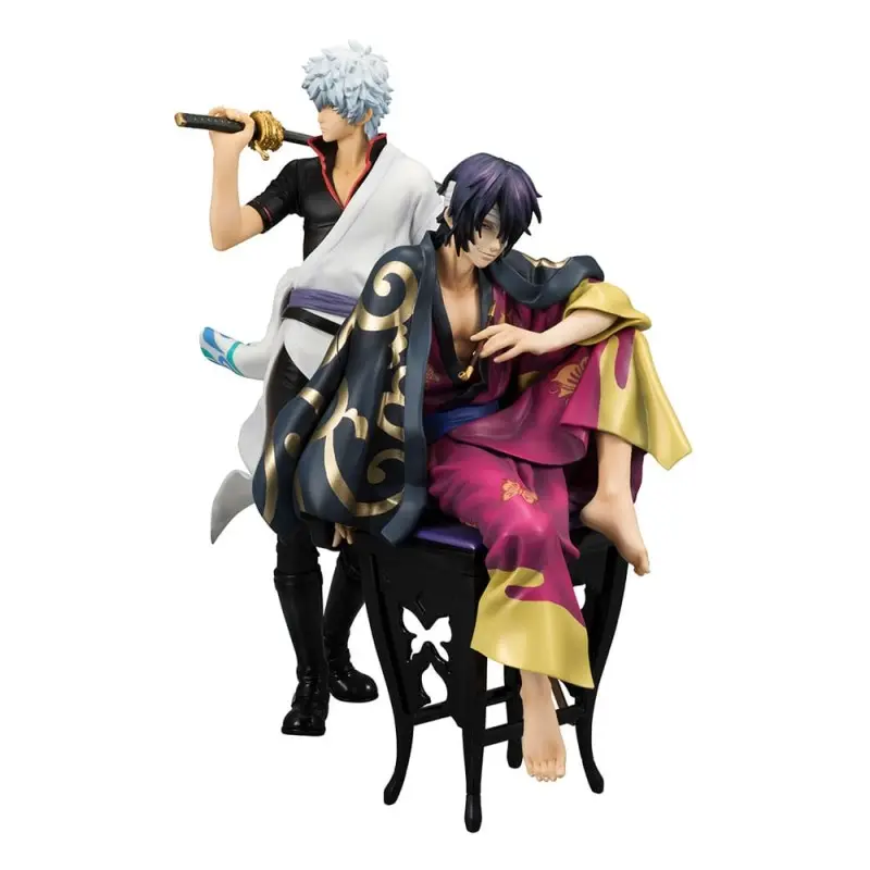 Gintama série G.E.M. statuette PVC 1/8 Takasugi Shinsuke Tsuya 20th Anniversary Ver. 20 cm | 4535123837074