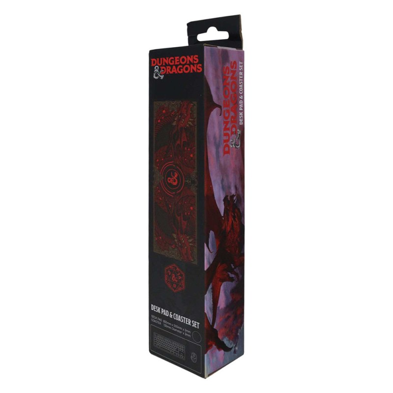 Dungeons & Dragons set sous-mains revêtu & sous-verre Graphic