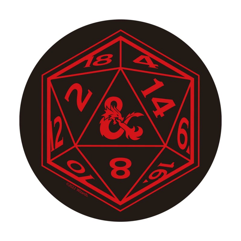 Dungeons & Dragons set sous-mains revêtu & sous-verre Graphic