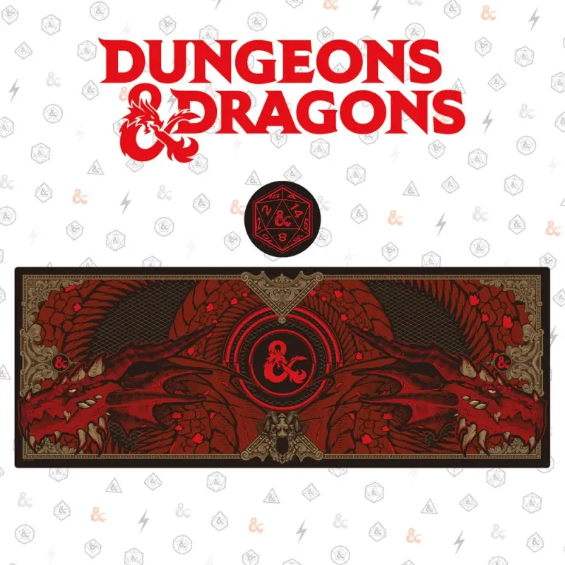 Dungeons & Dragons set sous-mains revêtu & sous-verre Graphic | 5060948290845