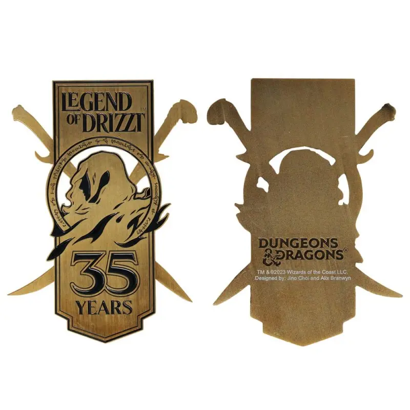 Dungeons & Dragons Lingot 35th Anniversary Legend of Drizzt Limited Edition  | 5060948292016