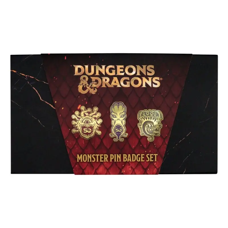 Dungeons & Dragons set 3 pin's 50th Anniversary | 5060948294096