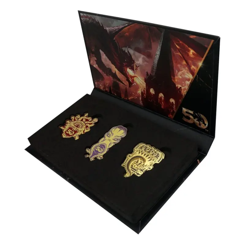 Dungeons & Dragons set 3 pin's 50th Anniversary | 5060948294096