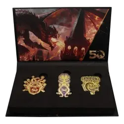 Dungeons & Dragons set 3 pin's 50th Anniversary | 5060948294096