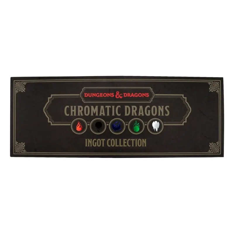 Dungeons & Dragons Lingots Chromatic Dragons Ingot Set | 5060948293815