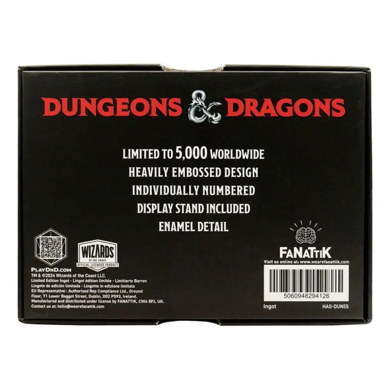 Dungeons & Dragons Lingot Displacer Beast Limited Edition   | 5060948294126