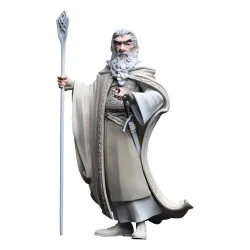 licence : Le Seigneur des Anneaux produit : Figurine Mini Epics - Gandalf le Blanc - 18 cm marque : Weta Workshop