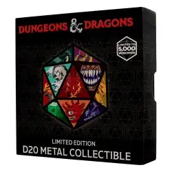 Dungeons & Dragons médaillon D20 | 5060948294133