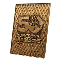 Dungeons & Dragons Lingots 50th Anniversary 1st Edition Book Cover  | 5060948294300