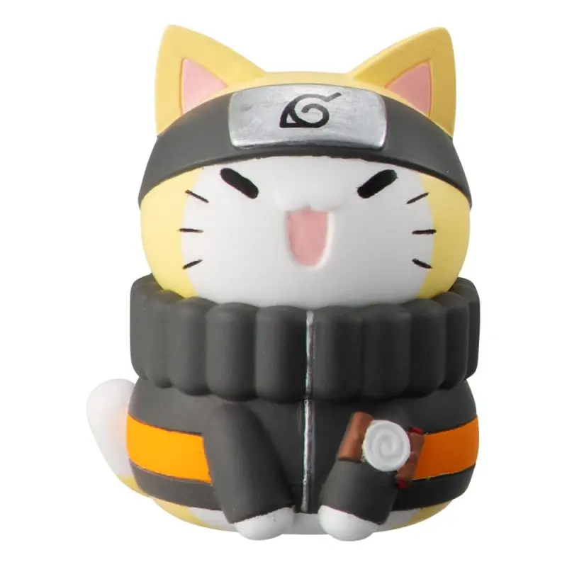 Naruto Shippuden Mega Cat Project assortiment trading figures 3 cm Nyaruto! Ver. Battle with Akatsuki (8) | 4535123838361