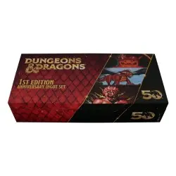 Dungeons & Dragons Lingots 50th Anniversary 1st Edition Book Cover  | 5060948294300