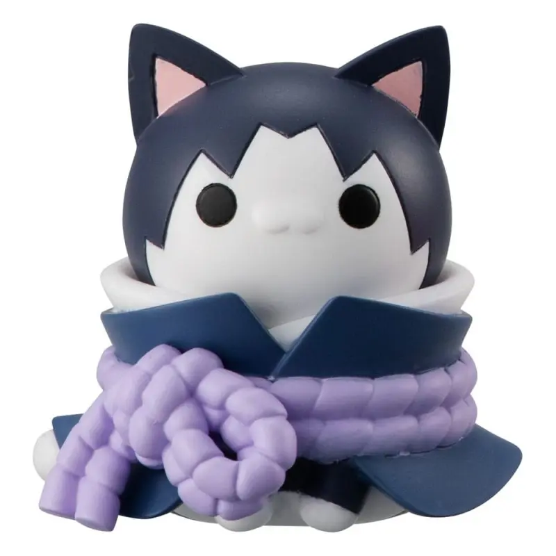 Naruto Shippuden Mega Cat Project assortiment trading figures 3 cm Nyaruto! Ver. Battle with Akatsuki (8) | 4535123838361