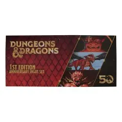 Dungeons & Dragons Lingots 50th Anniversary 1st Edition Book Cover  | 5060948294300