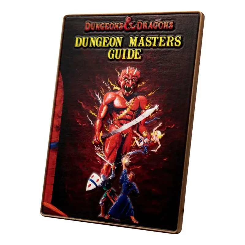 Dungeons & Dragons Lingots 50th Anniversary 1st Edition Book Cover  | 5060948294300