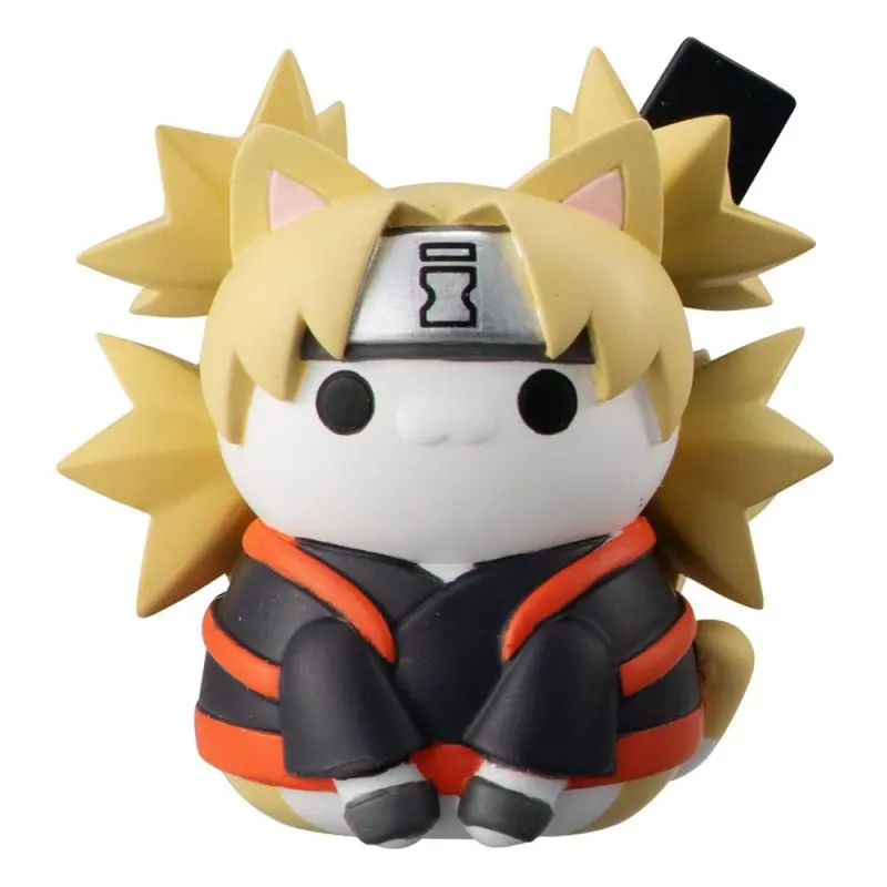 Naruto Shippuden Mega Cat Project assortiment trading figures 3 cm Nyaruto! Ver. Battle with Akatsuki (8) | 4535123838361