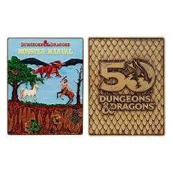 Dungeons & Dragons Lingots 50th Anniversary 1st Edition Book Cover  | 5060948294300