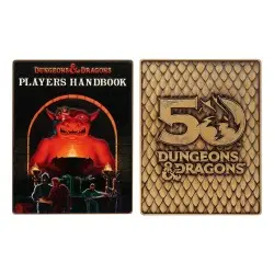 Dungeons & Dragons Lingots 50th Anniversary 1st Edition Book Cover  | 5060948294300