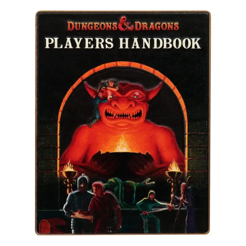 Dungeons & Dragons Lingots 50th Anniversary 1st Edition Book Cover  | 5060948294300