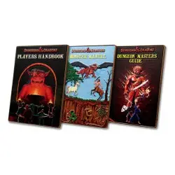 Dungeons & Dragons Lingots 50th Anniversary 1st Edition Book Cover  | 5060948294300