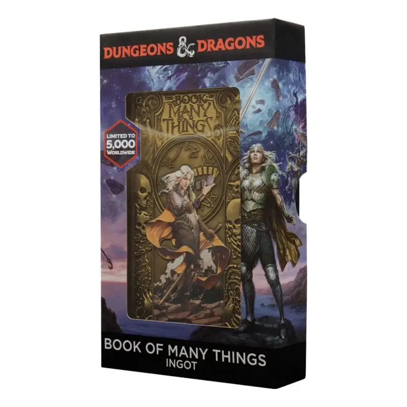 Dungeons & Dragons Lingot Book of Many Things Limited Edition | 5060948294645